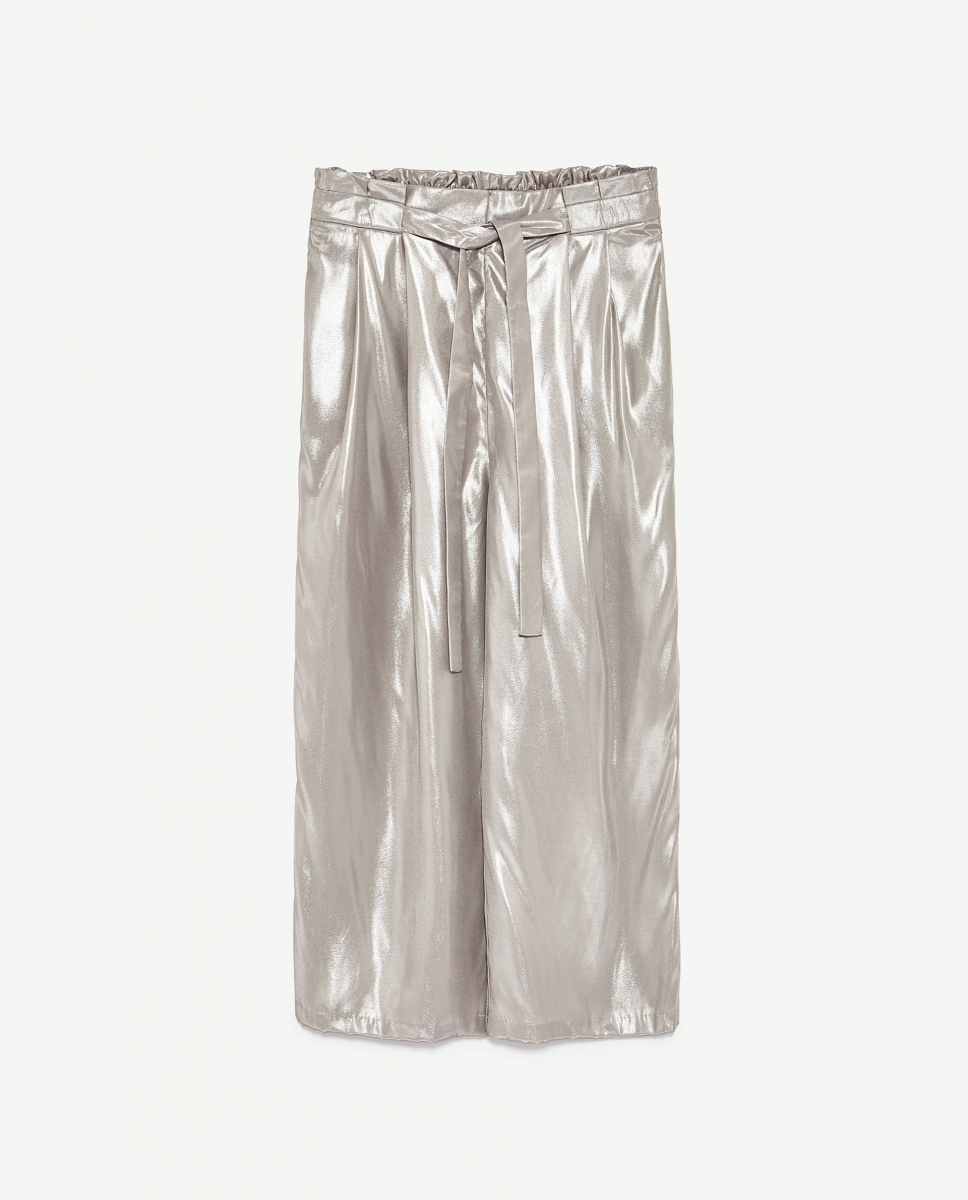 Jupe-culotte métallique ZARA 3500DA